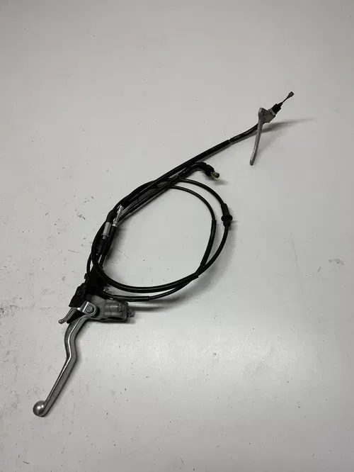 2006 06 HONDA CRF450R crf 450 r GOOD Clutch Lever Perch Cable Hot Start Mount