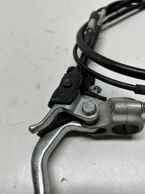 2006 06 HONDA CRF450R crf 450 r GOOD Clutch Lever Perch Cable Hot Start Mount