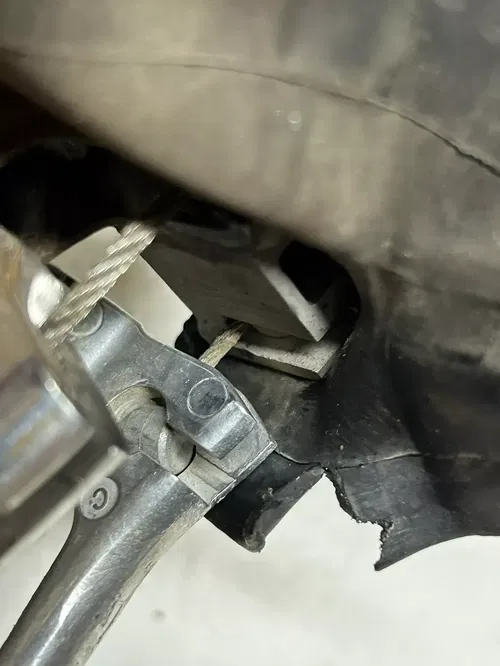 2006 06 HONDA CRF450R crf 450 r GOOD Clutch Lever Perch Cable Hot Start Mount