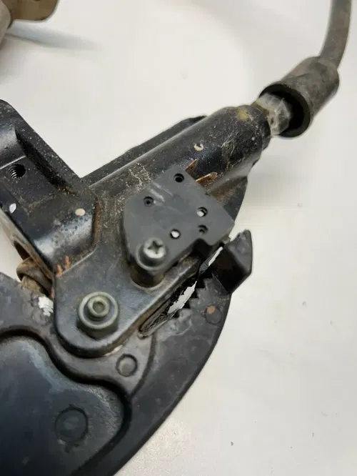 1999 99 Polaris Sport 400 L 2x4 WORKING! Front Brake Caliper Master Cyl Line