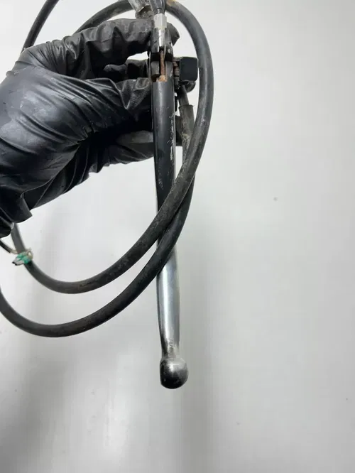 2020 Yamaha Raptor 90 YFM90 OEM GOOD! Rear Brake Lever Cable Perch Mount