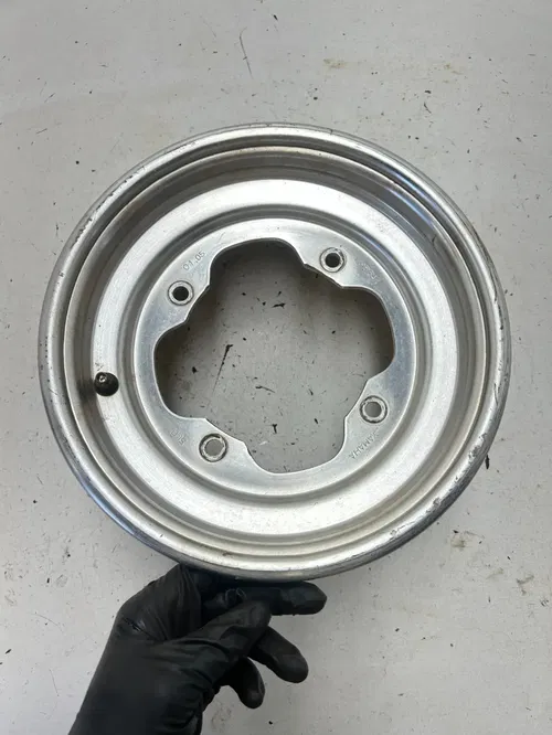 05 2005 Yamaha YFZ450R Yfz 450 r OEM STRAIGHT GOOD! Front Wheel Rim 10 X 5.5