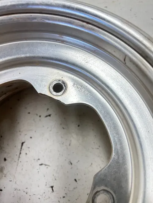 05 2005 Yamaha YFZ450R Yfz 450 r OEM STRAIGHT GOOD! Front Wheel Rim 10 X 5.5