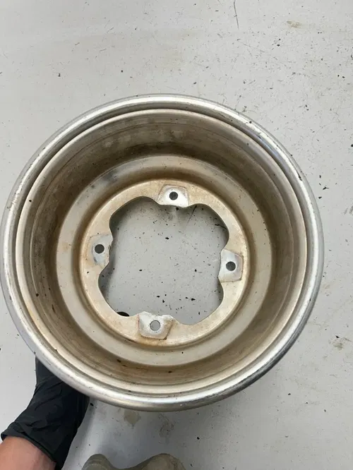 05 2005 Yamaha YFZ450R Yfz 450 r OEM STRAIGHT GOOD! Front Wheel Rim 10 X 5.5