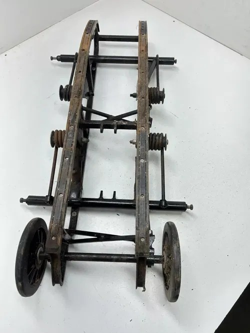 70 1970 Arctic Cat Lynx Series 1 292 OEM Rail Track Bogie Wheel Assembly Bar