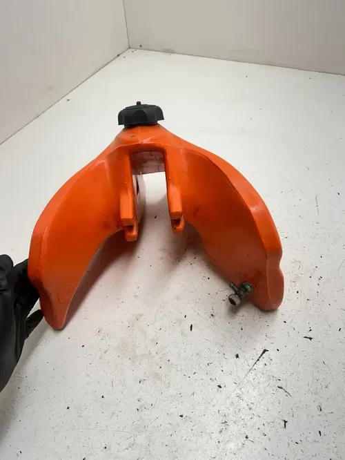 2001 98-01 KTM Adventure JR Mini 50 OEM GOOD THREADS! Gas Tank Fuel Cell Cap Mou