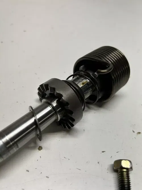 2005 05 SUZUKI DRZ125L Drz 125 L OEM LOT Kickstart Shaft Gear Assembly Idler