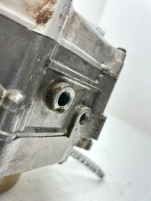 97 1997 Yamaha Moto 4 Badger YFM 80 OEM Engine Motor Bottom End Crankcase READ