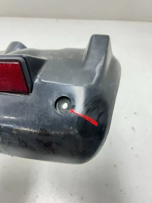 05 2005 Polaris Predator 90 2 Stroke OEM Heat Shield Rear Axle Cover Guard Plast