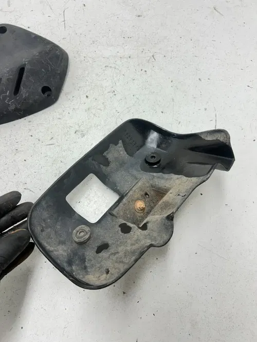 05 2005 Polaris Predator 90 2 Stroke OEM Heat Shield Rear Axle Cover Guard Plast