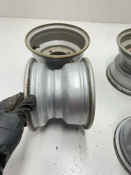 02 2002 Polaris scrambler 90 2x4 2T OEM Wheel Rim Set Front Rear 7X5.2/ 8X5.5