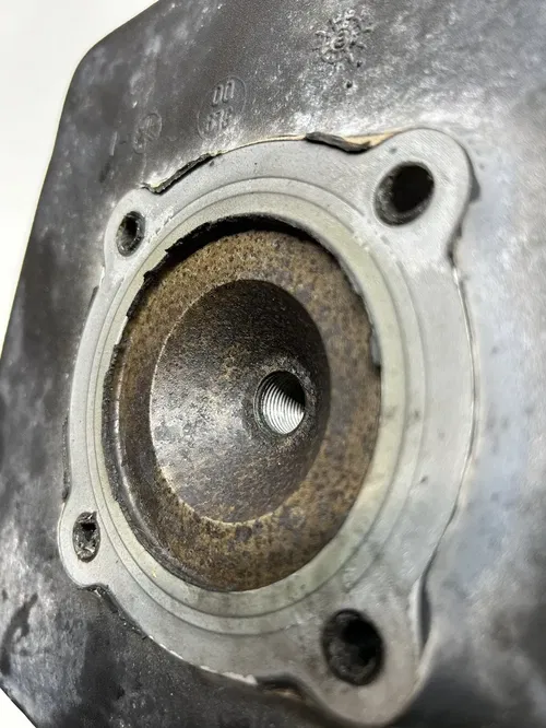 1990 90 Yamaha RT180 RT 180 rt OEM Cylinder Head Cap Dome  #3