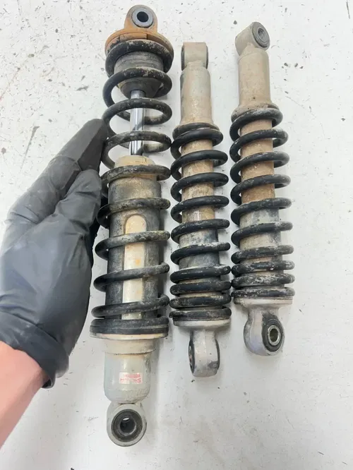 86 1986 Honda Fourtrax TRX200SX Trx 200 Sx OEM GOOD!  Suspension Shocks Spring