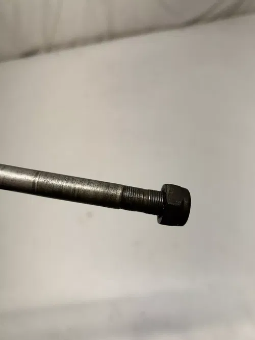 1985 85 HUSQVARNA WR125 wr 125 Swingarm Swing Arm Bolt Pivot Axle Free Ship ￼