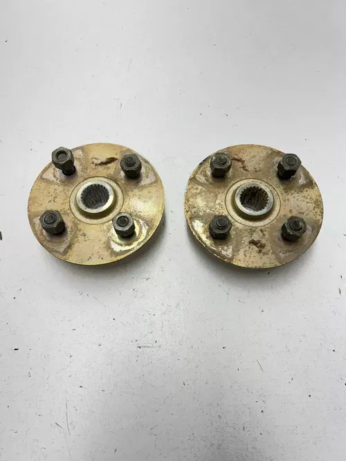 02 2002 Yamaha Breeze 125 YFA OEM Rear Back Hub Hubs Lug Nuts