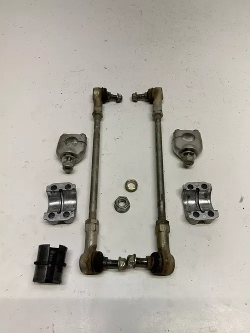 1995 95 Honda Sportrax Trx 300ex 300EX GOOD! Tie Rods Steering Mount Guide Bar