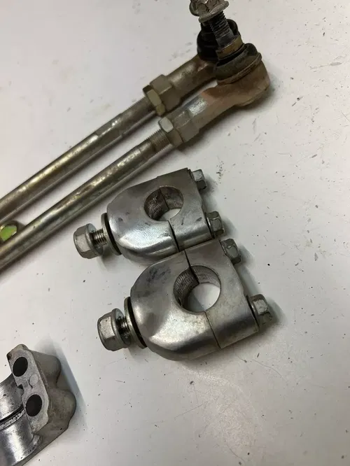 1995 95 Honda Sportrax Trx 300ex 300EX GOOD! Tie Rods Steering Mount Guide Bar