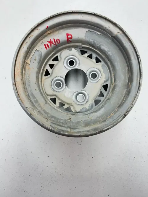 04 2004 Polaris Scrambler 500 4x4 OEM Rear Wheel Rim 10X8.5 Free Shipping