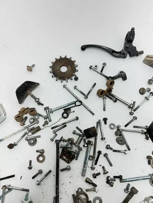 98 1998 Honda Xr400r XR 400 R OEM LOT Bolt Hardware Mount Nut Washer Tank Strap