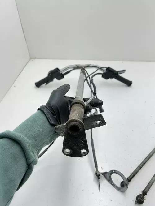1970 Arctic Cat Lynx Series 1 292 OEM Steering Stem Tie Rod Throttle Brake Perch