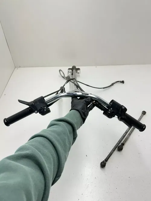 1970 Arctic Cat Lynx Series 1 292 OEM Steering Stem Tie Rod Throttle Brake Perch