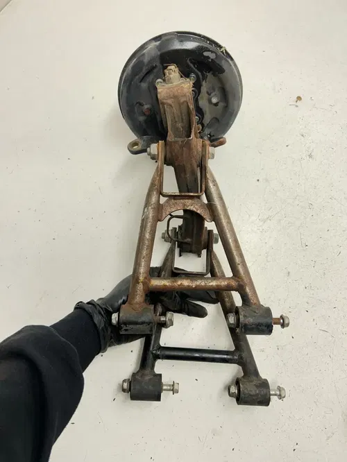 86 1986 Honda Fourtrax 200sx TRX200SX OEM A Arms Spindle Hub Control Arm