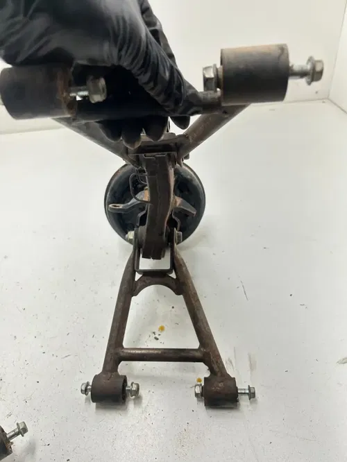 86 1986 Honda Fourtrax 200sx TRX200SX OEM A Arms Spindle Hub Control Arm