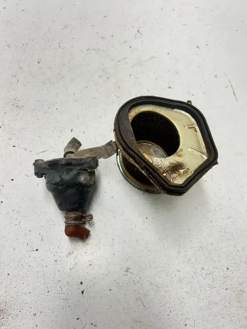 79 1979 Honda XL185S xl 185 s OEM Air Box Filter Intake Airbox Lid Heat Shield