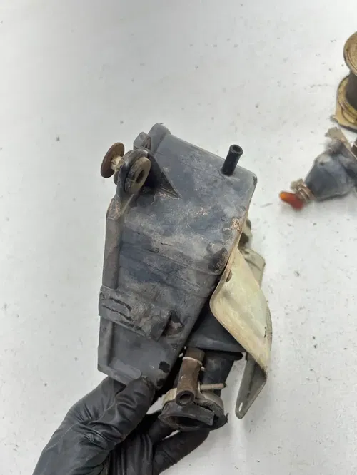 79 1979 Honda XL185S xl 185 s OEM Air Box Filter Intake Airbox Lid Heat Shield