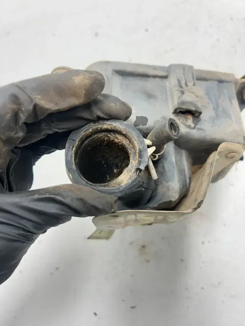 79 1979 Honda XL185S xl 185 s OEM Air Box Filter Intake Airbox Lid Heat Shield