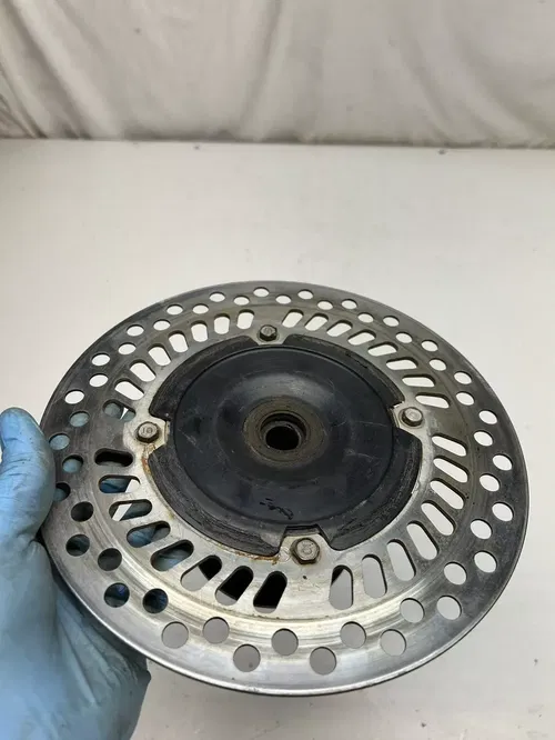 1993 93 Yamaha YZ250 Yz 250 LOT Front Wheel Hub Disc Brake Cap Rotor WEAR!