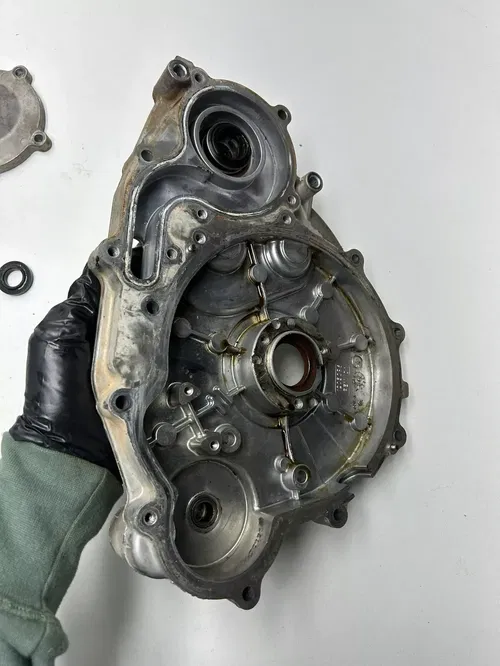 2007 07 Polaris Sportsman 800 X2 EFI OEM GOOD! Water Pump Stator Cover Case