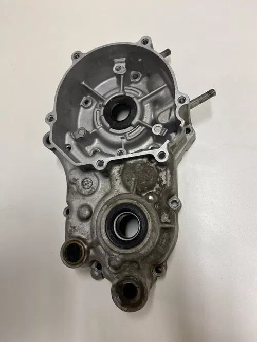 99 KX100 Left Side engine crankcase case motor half cases