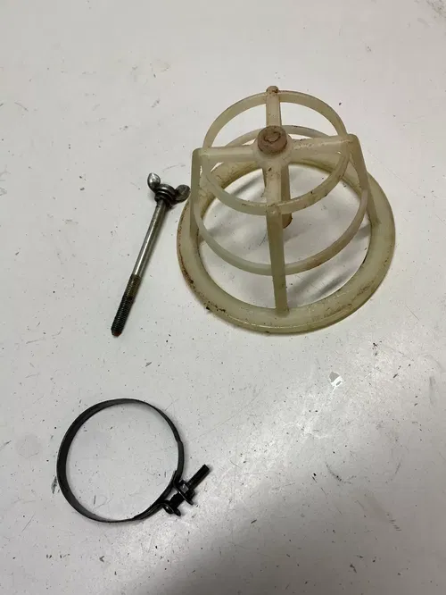 2004 04 Yamaha YZ85 yz 85 Yz GOOD Airbox Air Box Rubber Boot Filter Cage