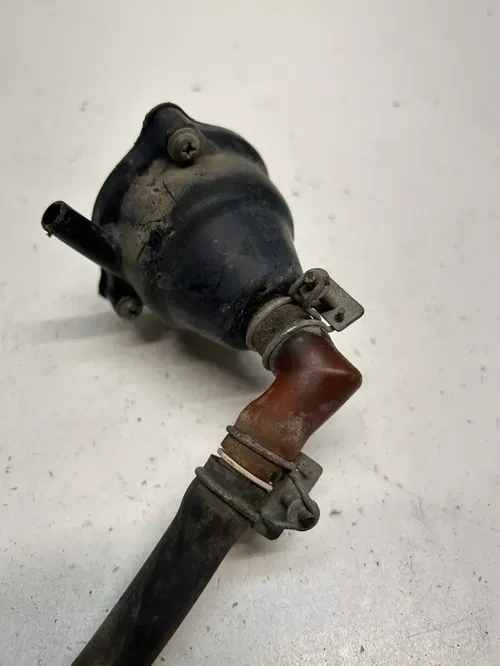 1985 85 Honda XL350R xl350r Xl 350 OEM Air Box Breather Tank Line Tube Free Ship