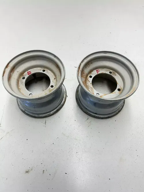 2004 Arctic Cat 90 Y-12 2 Stroke 2x4 OEM LOT! GOOD! Front Rear Wheel Rim 7x5.2