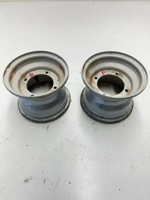 2004 Arctic Cat 90 Y-12 2 Stroke 2x4 OEM LOT! GOOD! Front Rear Wheel Rim 7x5.2