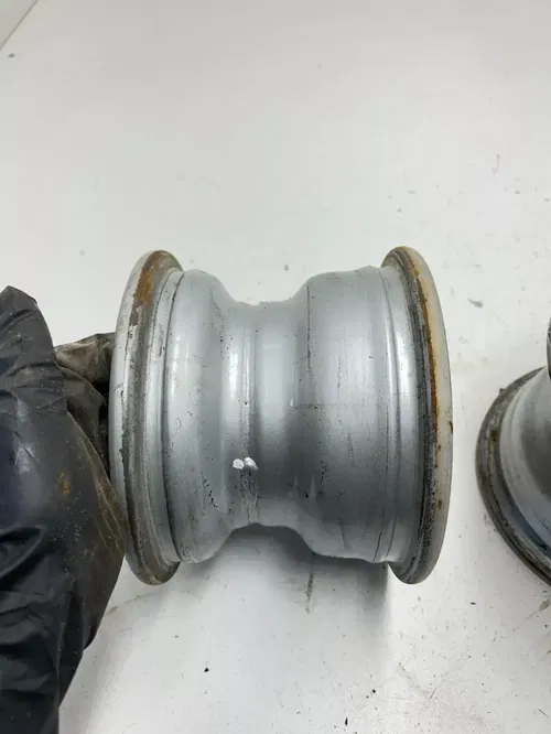 2004 Arctic Cat 90 Y-12 2 Stroke 2x4 OEM LOT! GOOD! Front Rear Wheel Rim 7x5.2
