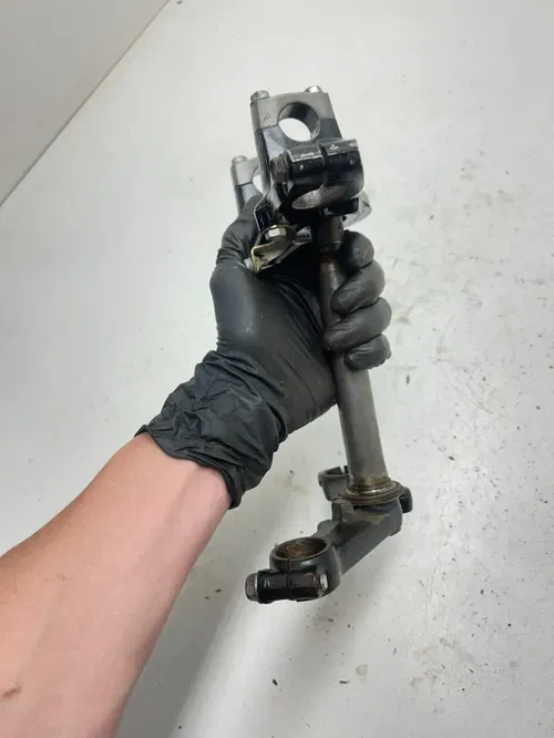 99 1999 Honda XR80R Xr 80 R OEM GOOD! Triple Clamp Tree Upper Lower Clamps