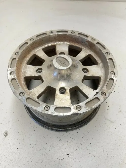 02 2002 Polaris Ranger 500 4x4 OEM STRAIGHT Front Wheel Rim 12 X 6