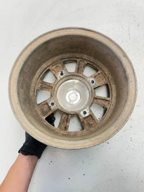 02 2002 Polaris Ranger 500 4x4 OEM STRAIGHT Front Wheel Rim 12 X 6