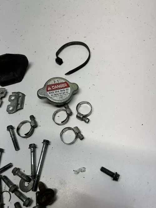 2001 01 Honda Cr80rb CR 80 RB OEM LOT Bolt Hardware Mount Lock Spring Cap Nut