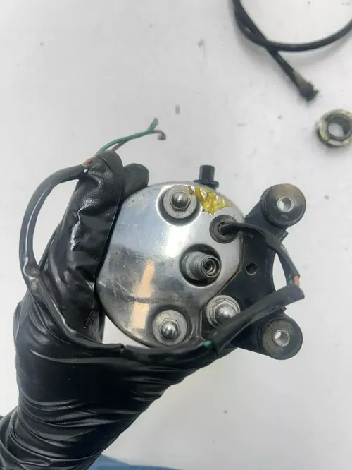 1977 77 Honda MR175 Mr 175 OEM GOOD! Speedo Speedometer Display Cable Drive Gear