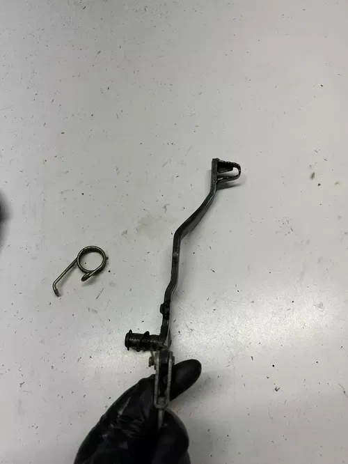 1990 90 Yamaha RT180 RT 180 rt OEM LOT Rear Back Brake Drum Pedal Rod Arm  #2