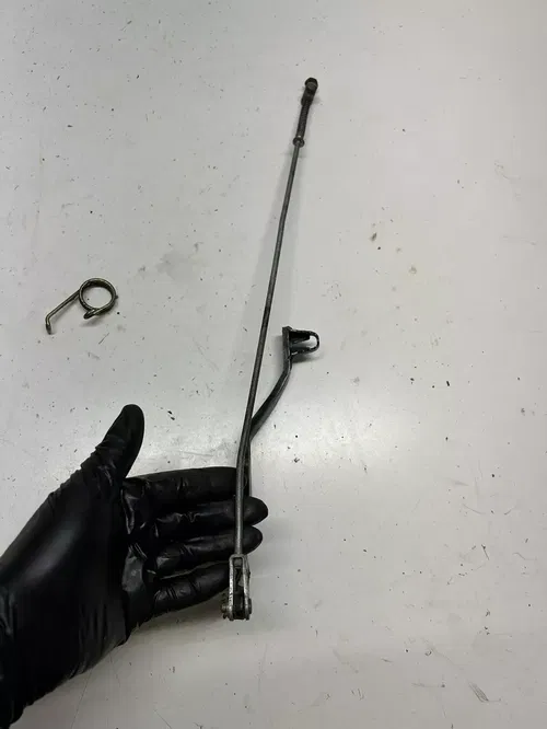 1990 90 Yamaha RT180 RT 180 rt OEM LOT Rear Back Brake Drum Pedal Rod Arm  #2