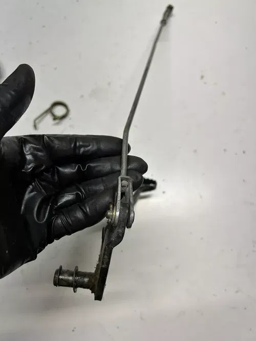 1990 90 Yamaha RT180 RT 180 rt OEM LOT Rear Back Brake Drum Pedal Rod Arm  #2