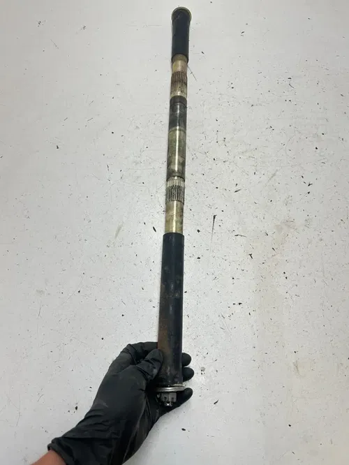 02 2002 Polaris Scrambler 90 2 Stroke OEM LOT STRAIGHT! Rear Back Axle Shaft Nut
