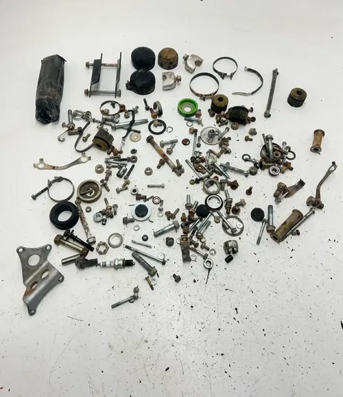 84 1984 Honda Fourtrax Trx200 TRX 200 OEM LOT Bolt Engine Mount Clamp Bolts Cap