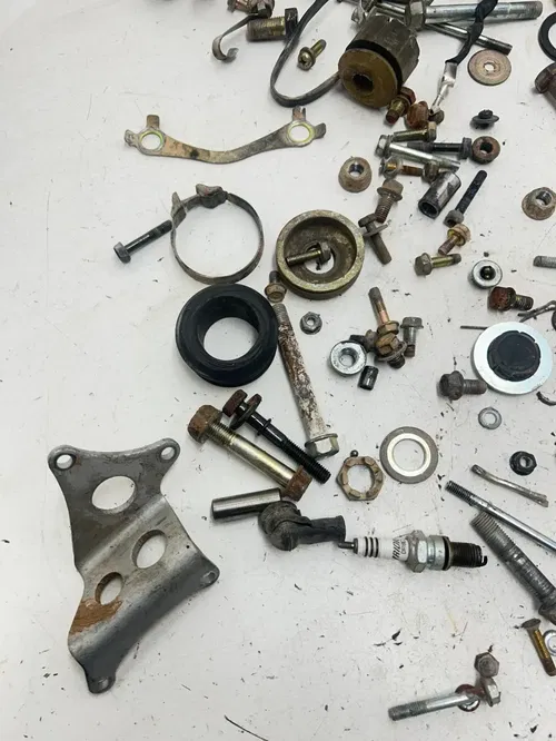 84 1984 Honda Fourtrax Trx200 TRX 200 OEM LOT Bolt Engine Mount Clamp Bolts Cap