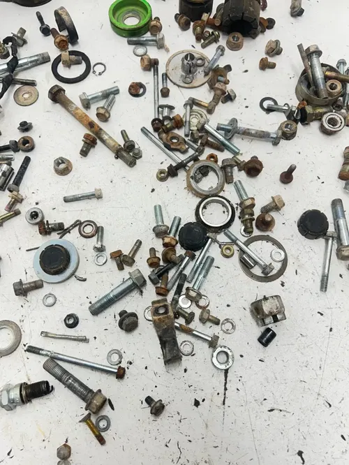 84 1984 Honda Fourtrax Trx200 TRX 200 OEM LOT Bolt Engine Mount Clamp Bolts Cap